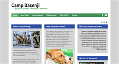 Desktop Screenshot of campbasenji.org